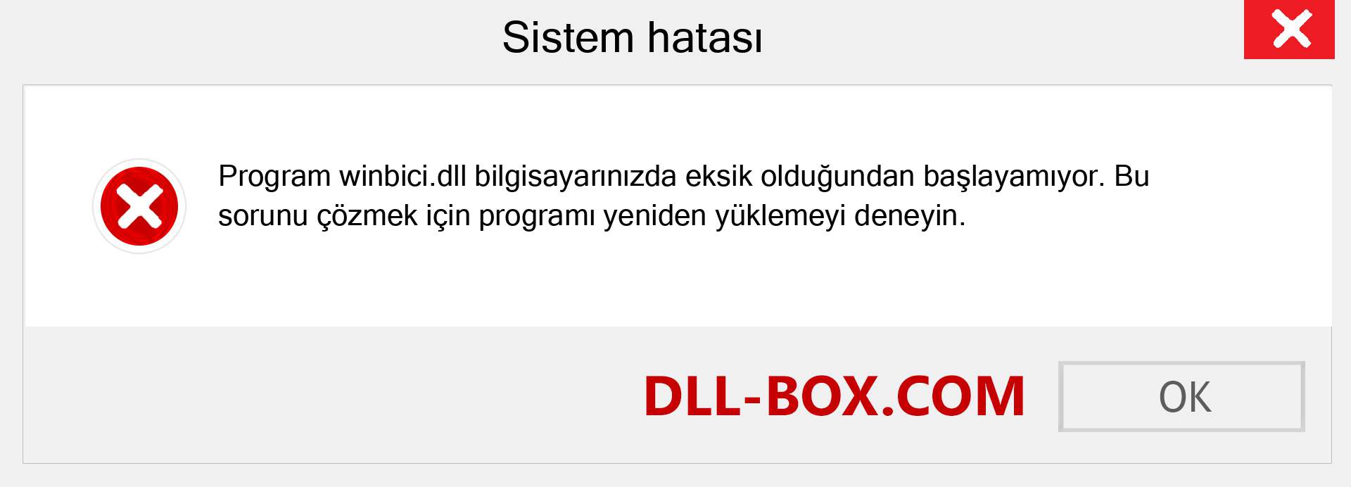 winbici.dll dosyası eksik mi? Windows 7, 8, 10 için İndirin - Windows'ta winbici dll Eksik Hatasını Düzeltin, fotoğraflar, resimler